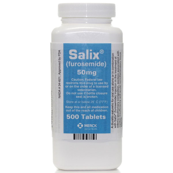 SALIX (FUROSEMIDE) 50MG 500TBS  #6984