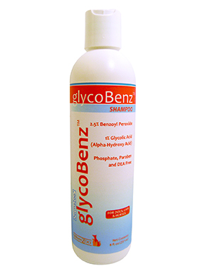 GLYCO-BENZ SHAMPOO 8OZ (2.5% benzyl peroxide) DERMAZOO