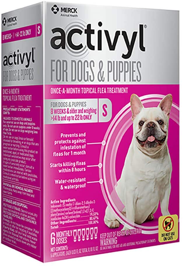 ACTIVYL SMALL DOG 6X0.77ML 14-22LBS