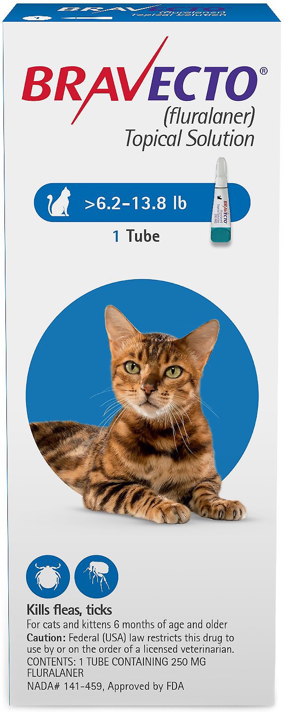BRAVECTO CAT [6.2-13.8LBS] BLUE