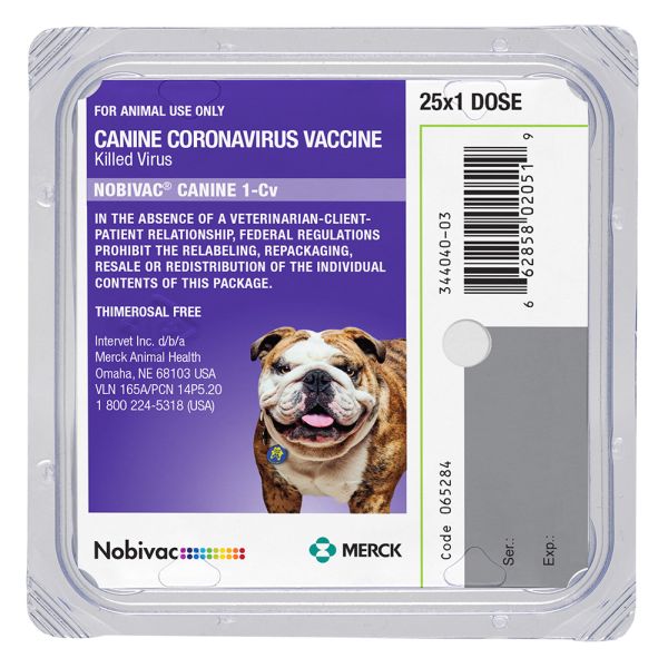 NOBIVAC K9 1-CV (CORONA VIRUS)  exp