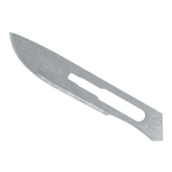 MILTEX STAINLESS STEEL SURGICAL BLADE #10 4-310