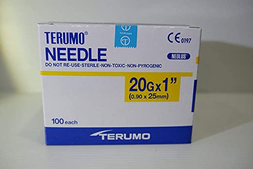 TERUMO NEEDLES 20X1