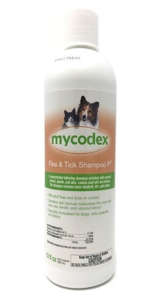 MYCODEX FLEA AND TICK SHAMPOO P3 12OZ