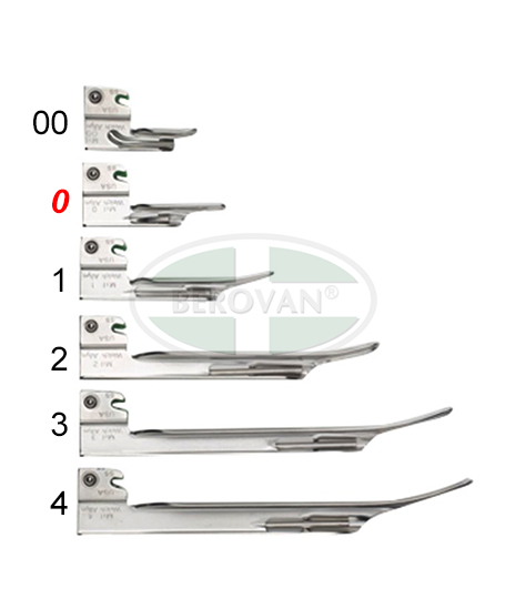 WELCH ALLYN LARYNGOSCOPE BLADE MILLER SIZE 0